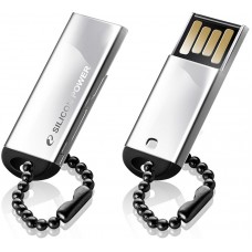 USB Flash Drive 8Gb Silicon Power Touch 830 Silver / 18/9Mbps / SP008GBUF2830V1S