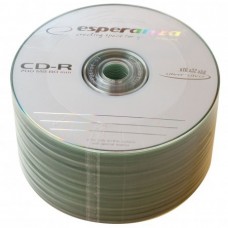 Диск CD-R 50 Esperanza, 700Mb, 52x, Bulk Box