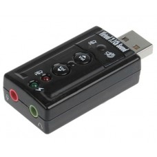 Звукова карта USB 2.0, 7.1, 3D Sound, OEM