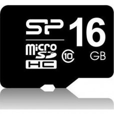 Карта пам'яті microSDHC, 16Gb, Class10, Silicon Power, без адаптера (SP016GBSTH010V10)