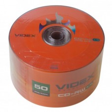 Диск CD-RW 50 Videx, 700Mb, 12x, Bulk Box