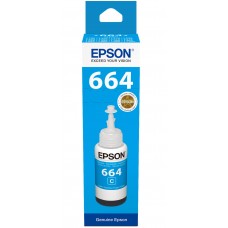 Чорнило Epson 664, Cyan, 70 мл (C13T66424A)