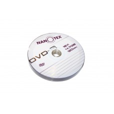 Диск DVD-R 10 Nanotex, 4.7Gb, 16x, Bulk Box