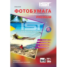 Фотопапір IST Premium, глянсовий, A6 (10x15), 260 г/м², 50 арк (GP260-504R)