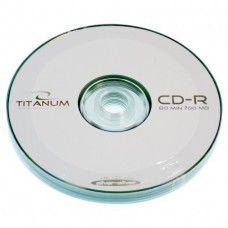 Диск CD-R 10 Titanum, 700Mb, 52x, Bulk Box