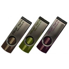 USB Flash Drive 64Gb Team Color Turn Purple / 30/15Mbps / TE90264GP01