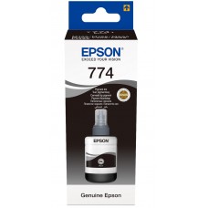 Чернила Epson 774, Black Pigment, 140 мл (C13T77414A)