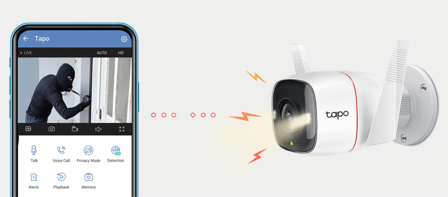 TP-Link Tapo C320WS, White