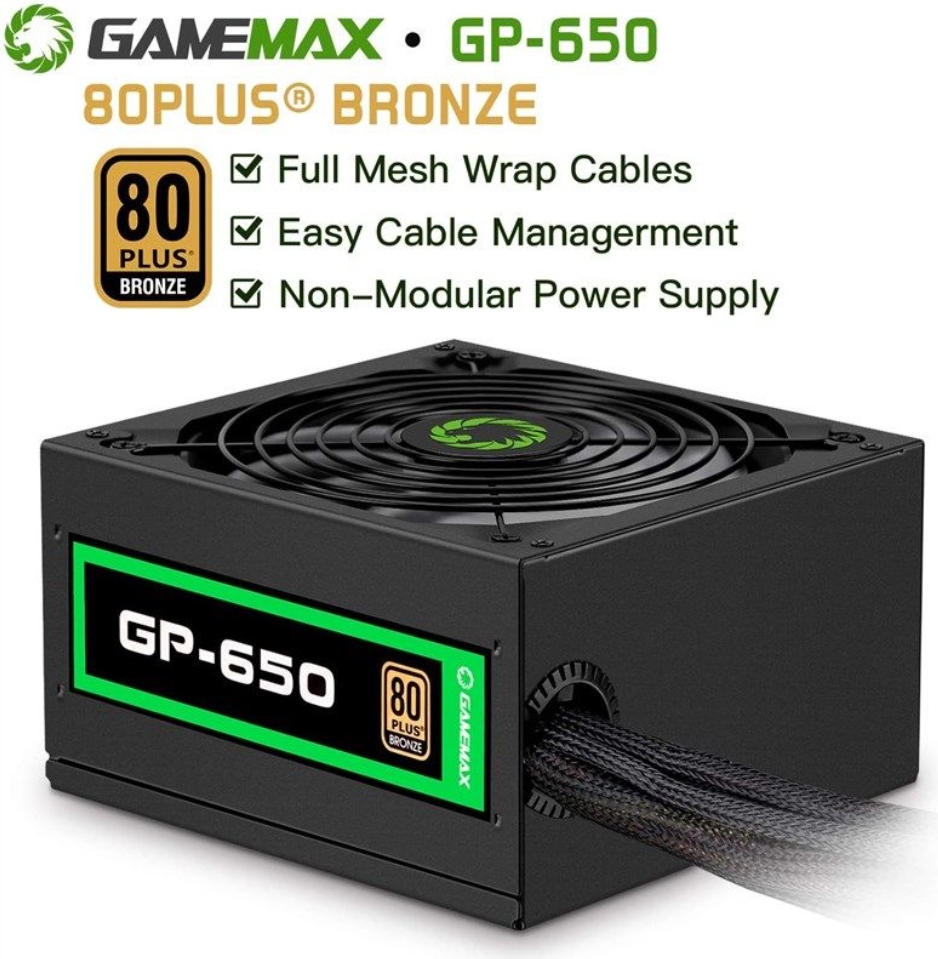 GameMax GP-650, Black